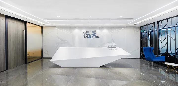 輕奢優(yōu)雅風 銳天公司上?？偛哭k公空間設計欣賞